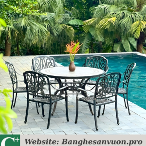 Bộ bàn ghế sân vườn SVAN-GMTBG-002N