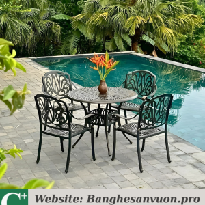 Bộ bàn ghế sân vườn SVAN-GMTBG-03N