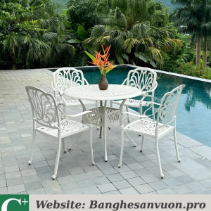 Bộ bàn ghế sân vườn SVAN-GMTBG-03T