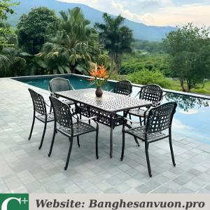 Bộ bàn ghế sân vườn SVAN-GMTBG-04CNN