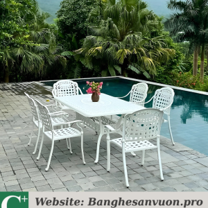Bộ bàn ghế sân vườn SVAN-GMTBG-04CNT