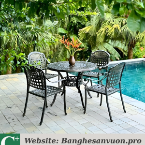 Bộ bàn ghế sân vườn SVAN-GMTBG-04N
