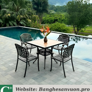 Bộ bàn ghế sân vườn SVAN-GMTBG-04VM