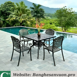 Bộ bàn ghế sân vườn SVAN-GMTBG-04VN