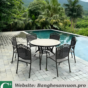Bộ bàn ghế sân vườn SVAN-GMTBG-05TM