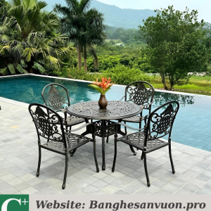 Bộ bàn ghế sân vườn SVAN-GMTBG-06N