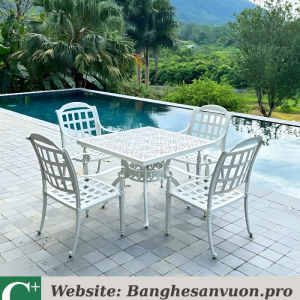 Bộ bàn ghế sân vườn SVAN-GMTBG-08VT