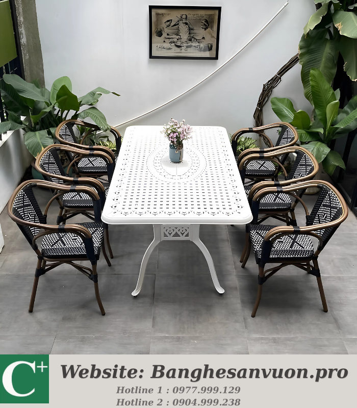 Bộ bàn ghế sân vườn SVAN-GMTBG-GM02CN