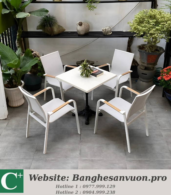 Bộ bàn ghế sân vườn SVAN-GMTBTL-01T