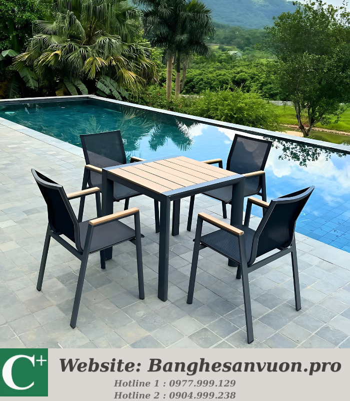 Bộ bàn ghế sân vườn SVAN-GMTBTL-BT