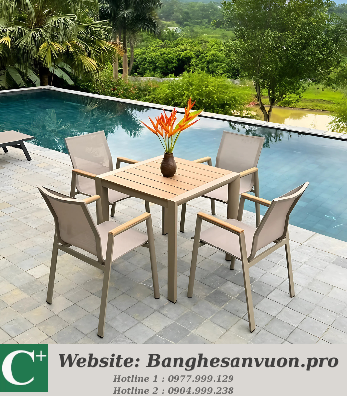 Bộ bàn ghế sân vườn SVAN-GMTBTL-GT