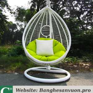 Ghế Xích Đu Giọt Nước Mây Nhựa MT-GMT909B